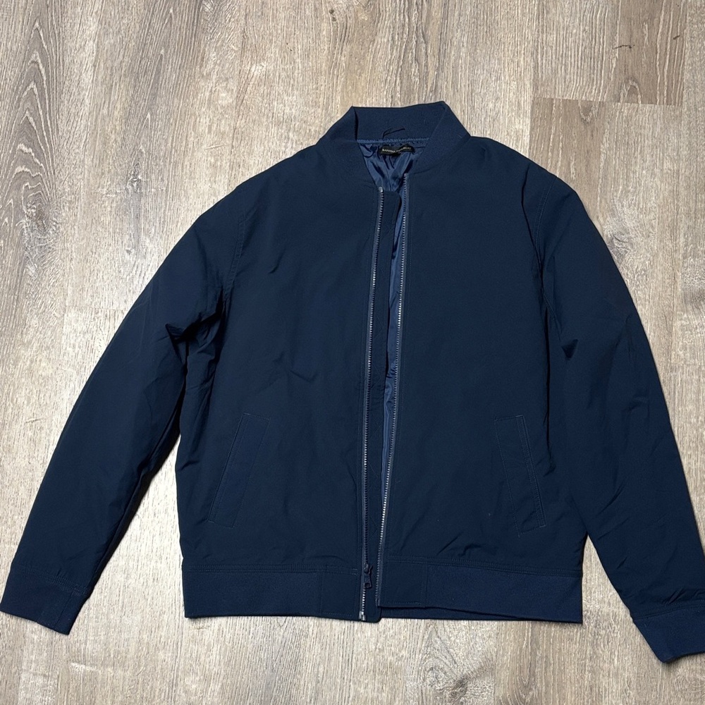 Banana Republic Dark Blue Bomber Jacket